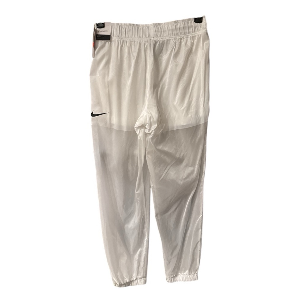 😎Women’s Nike Tech Pack white transparent active joggers pants Medium M NEW NWT - Picture 6 of 10